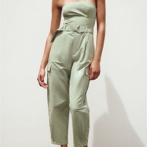 Zara Cargo Jumpsuit